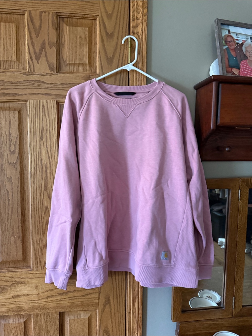 Carhartt Dusty Pink Crewneck Sweatshirt